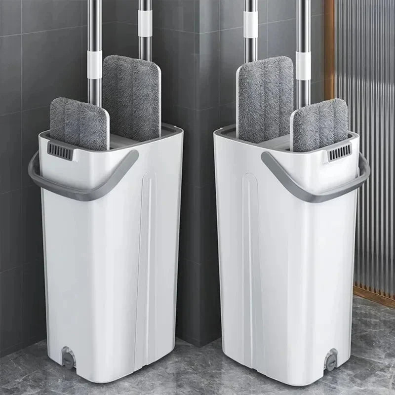 Magic Mop Spin Bucket Set - Self-Washing Floor Cleaning