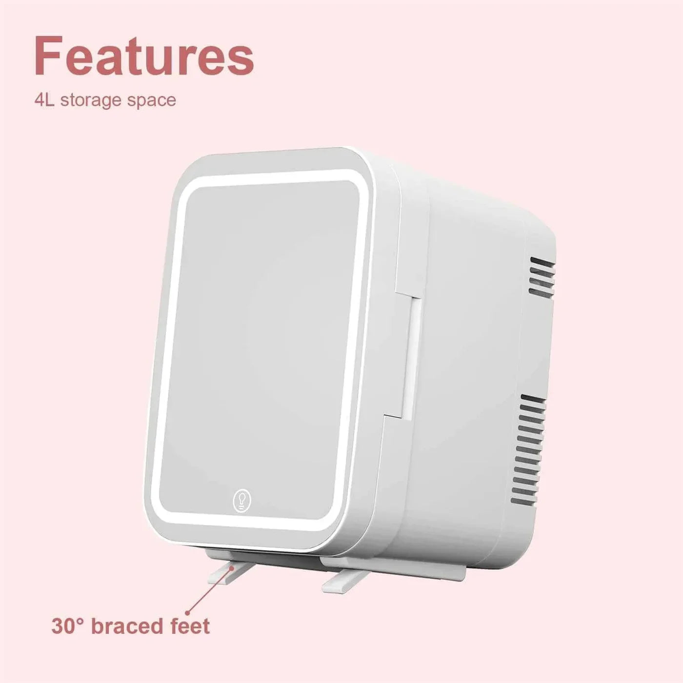 Mini Fridge for Skincare & Makeup 4L Cooling & Warming