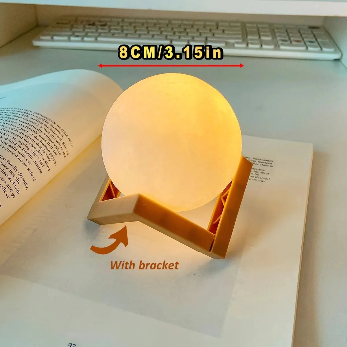 Joyfy DIY 3D Moon Lamp Night Kit